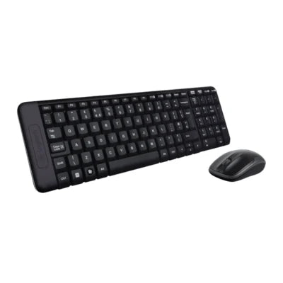 Logitech MK220 - 2.40GHz / Up to 10m / Wi-Fi / Arb/Eng - Keyboard & Mouse Combo
