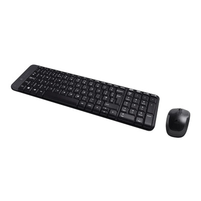 Logitech MK220 - 2.40GHz / Up to 10m / Wi-Fi / Arb/Eng - Keyboard & Mouse Combo
