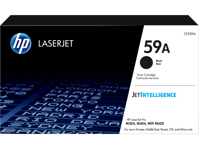 HP 59A LaserJet Toner Cartridge - 3K Pages / Black Color / Toner Cartridge
