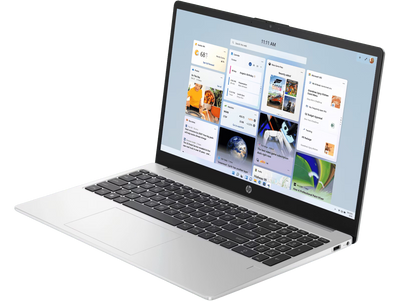 HP 250 G10 - 15.6" FHD / i7-1355U / 8GB / 512GB (NVMe M.2 SSD) / Win 11 Pro / 1YW / Silver - Laptop