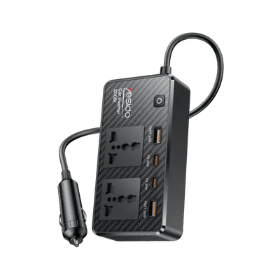 Car Inverter VC07 12V to 200V - USB QC3.0 & TC PD Fast Charging with Multiple Protections - Saif Al Najmi KwCar AccessoriesyesidoSaif Al Najmi KwWEKOME WDC - 20 Charging Cable with 65W High - Power Output for Fast Charging