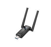Porodo Dual Band USB Adapter - Black