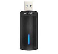 Porodo Dual Band USB Adapter - Black