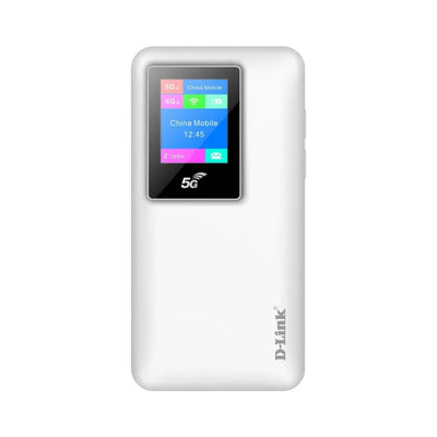 D-Link 5G Mi-Fi Mobile Router 10000mAh Battery Capacity White | DWR-900V