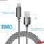 Earldom USB Data Cable EC-187C - 2.4A Fast Charging & Sync (USB to USB-C)