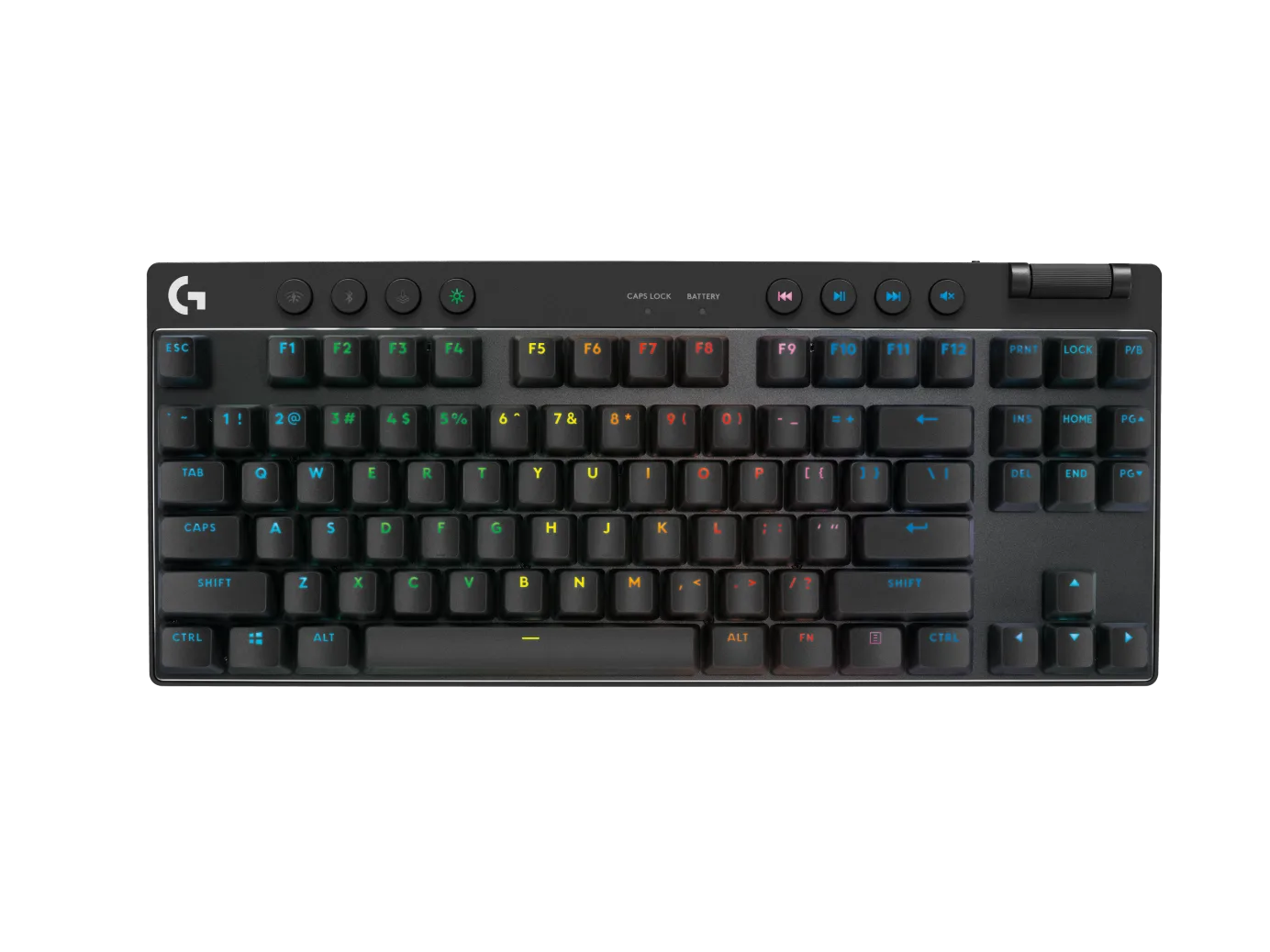Logitech Pro X TKL Lightspeed Wireless Gaming Keyboard - Black