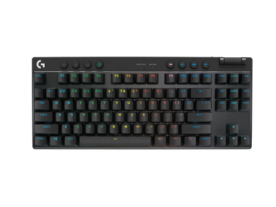 Logitech Pro X TKL Lightspeed Wireless Gaming Keyboard - Black
