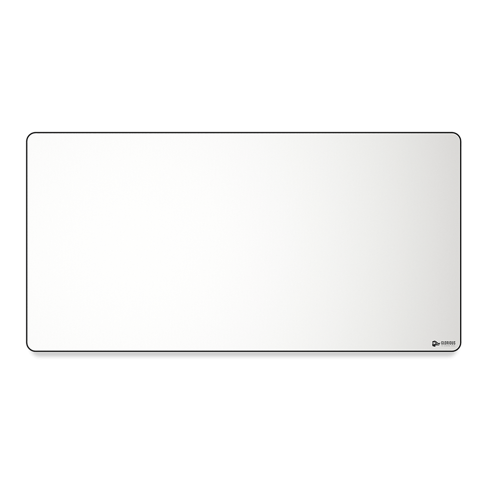 Glorious XXL Extended Gaming Mouse Pad - 18"x36" - White Edition