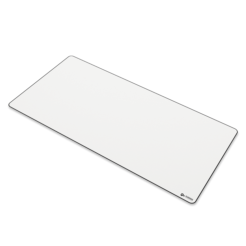 Glorious XXL Extended Gaming Mouse Pad - 18"x36" - White Edition