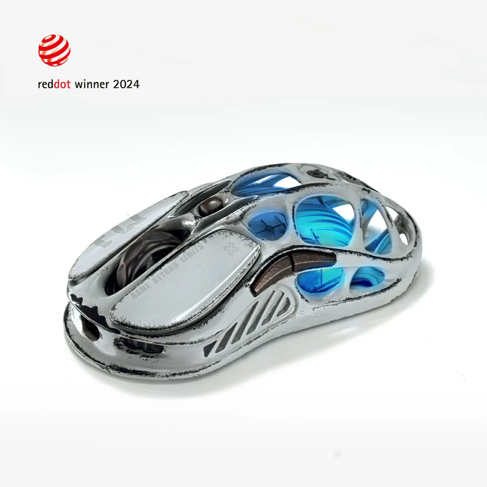 GravaStar Mercury M1 Pro Wireless Gaming Mouse - Gunmetal Gray