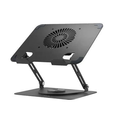 Green Lion Adjustable Laptop Stand with Cooling Fan 360° - Saif Al Najmi Kwlaptop standGreen LionSaif Al Najmi KwGreen Lion Adjustable Laptop Stand with Cooling Fan 360°