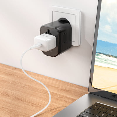HOCO AC15 Walker Universal Travel Adapter 20W PD Charger - Saif Al Najmi KwChargersHocoSaif Al Najmi KwHOCO AC15 Walker Universal Travel Adapter 20W PD Charger