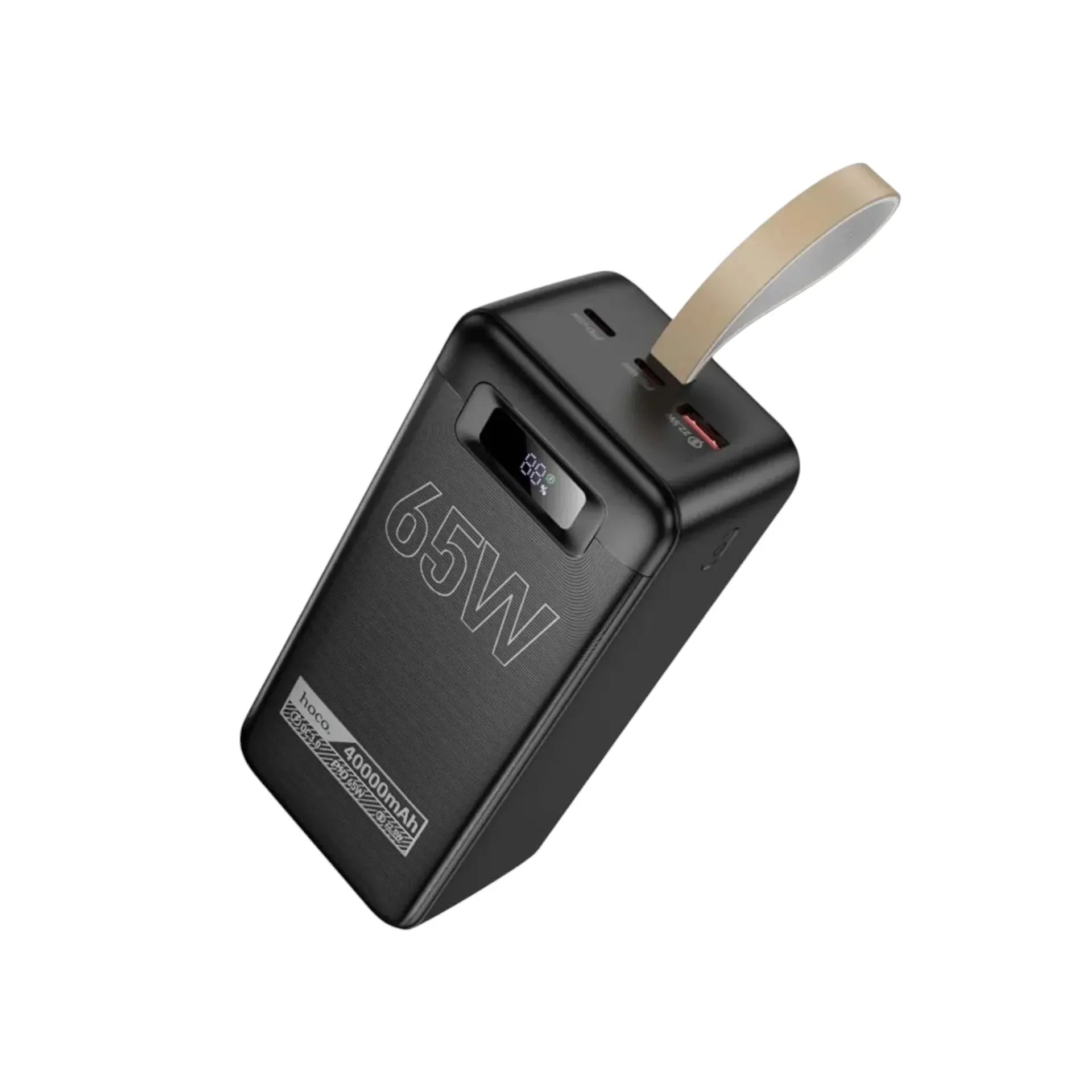 HOCO DB82 40000mAh 65W Fast Charging Power Bank - Saif Al Najmi KwPOWER STATIONHocoSaif Al Najmi KwHOCO DB82 40000mAh 65W Fast Charging Power Bank