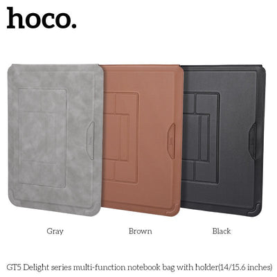 Hoco GT5 Delight Series Multi - Function Laptop Bag with Compartment (15.6 inch) - Saif Al Najmi KwLaptop BagHocoSaif Al Najmi KwBlackHoco GT5 Delight Series Multi - Function Laptop Bag with Compartment (15.6 inch) - Saif Al Najmi Kw