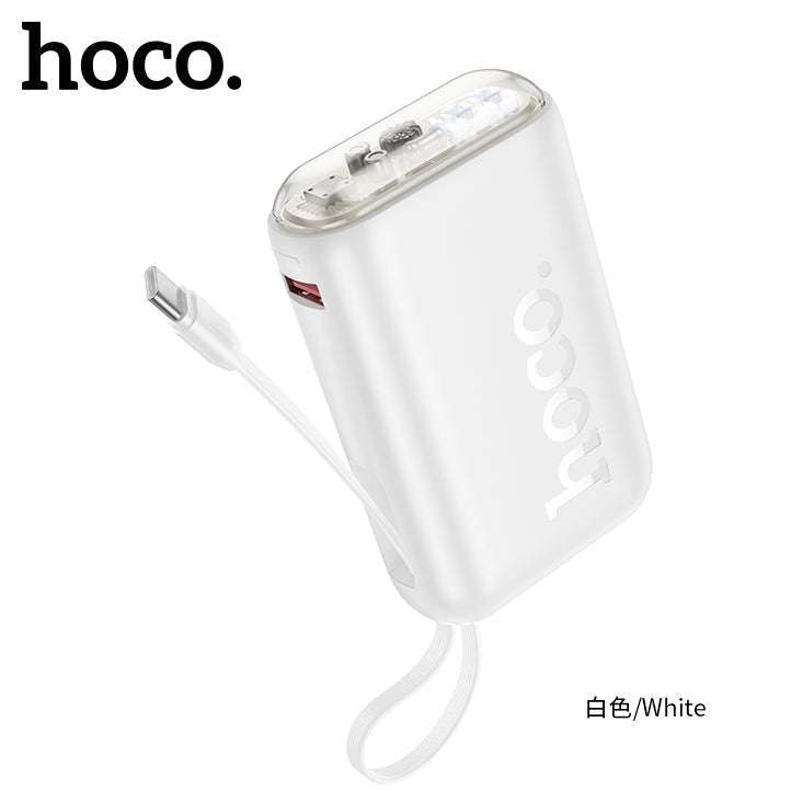 Hoco J157 Leader 22.5W + PD20W Power Bank – 10,000 mAh Fast Charger - Saif Al Najmi KwPower BanksHocoSaif Al Najmi KwWhiteHoco J157 Leader 22.5W + PD20W Power Bank – 10,000 mAh Fast Charger