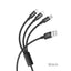 Hoco X14 3-in-1 Times speed charging cable iP+Micro+Type-C