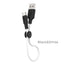 Hoco X21 Plus Silicone charging cable for Type-C(L=0.25M)