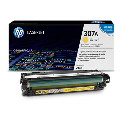 HP 307A Yellow Color - 7.3K Pages / Yellow Color / Toner Cartridge