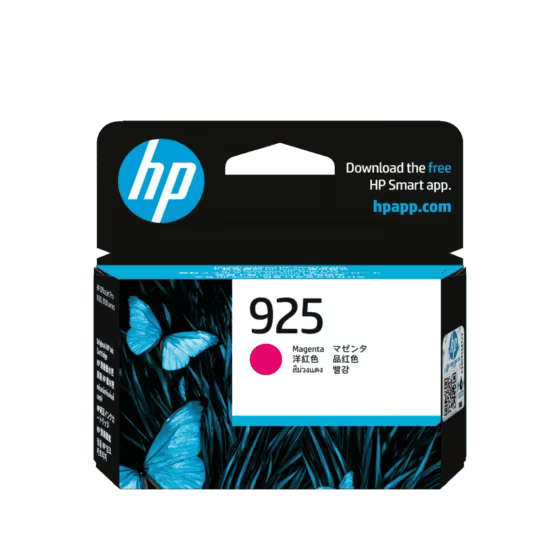 HP 925 Magenta Original Ink Cartridge - 400 Pages / Magenta / Ink Cartridge
