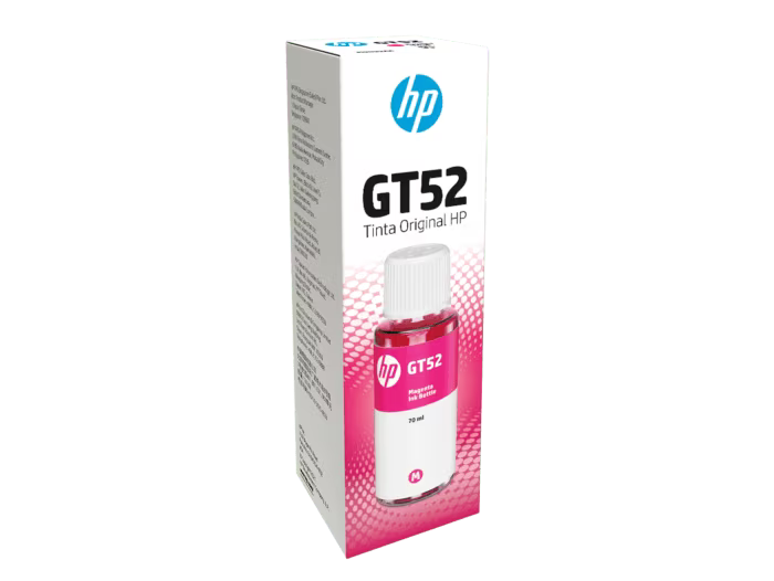 HP GT52 Magenta Ink Bottle - 8K Pages / Magenta Color / Ink Bottle