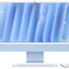 Apple iMac - 24" Standard Glass / M4 / 10-Core CPU / 10-Core GPU / 16 Core Neural Engine / 24GB RAM / 1TB SSD / Arb/Eng / Blue / 1YW