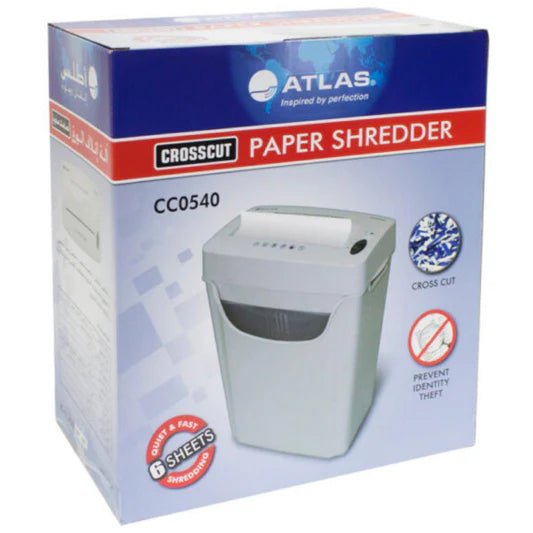Atlas Cross Cut Shredder 5 Sheets Cc0540