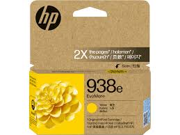 HP 938e Yellow Color - 1650 Pages / Yellow Color / High Capacity / Ink Cartridge