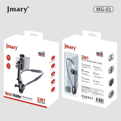 Jmary MG - 01 2 - in - 1 Neck Phone & Action Camera Holder - Saif Al Najmi KwPhone HolderJmarySaif Al Najmi KwJmary MG - 01 2 - in - 1 Neck Phone & Action Camera Holder