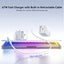Joyroom 67W GaN Fast Charger with Retractable Cable – UK Plug, White (JR - TCL06) - Saif Al Najmi KwChargersJOYROOMSaif Al Najmi KwJoyroom 67W GaN Fast Charger with Retractable Cable – UK Plug, White (JR - TCL06)