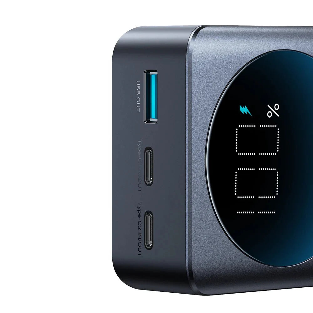 Joyroom JR - PBF05 30000mAh Power Bank – Digital Display, Fast Charging, Black - Saif Al Najmi KwSaif Al Najmi KwSaif Al Najmi KwJoyroom JR - PBF05 30000mAh Power Bank – Digital Display, Fast Charging, Black