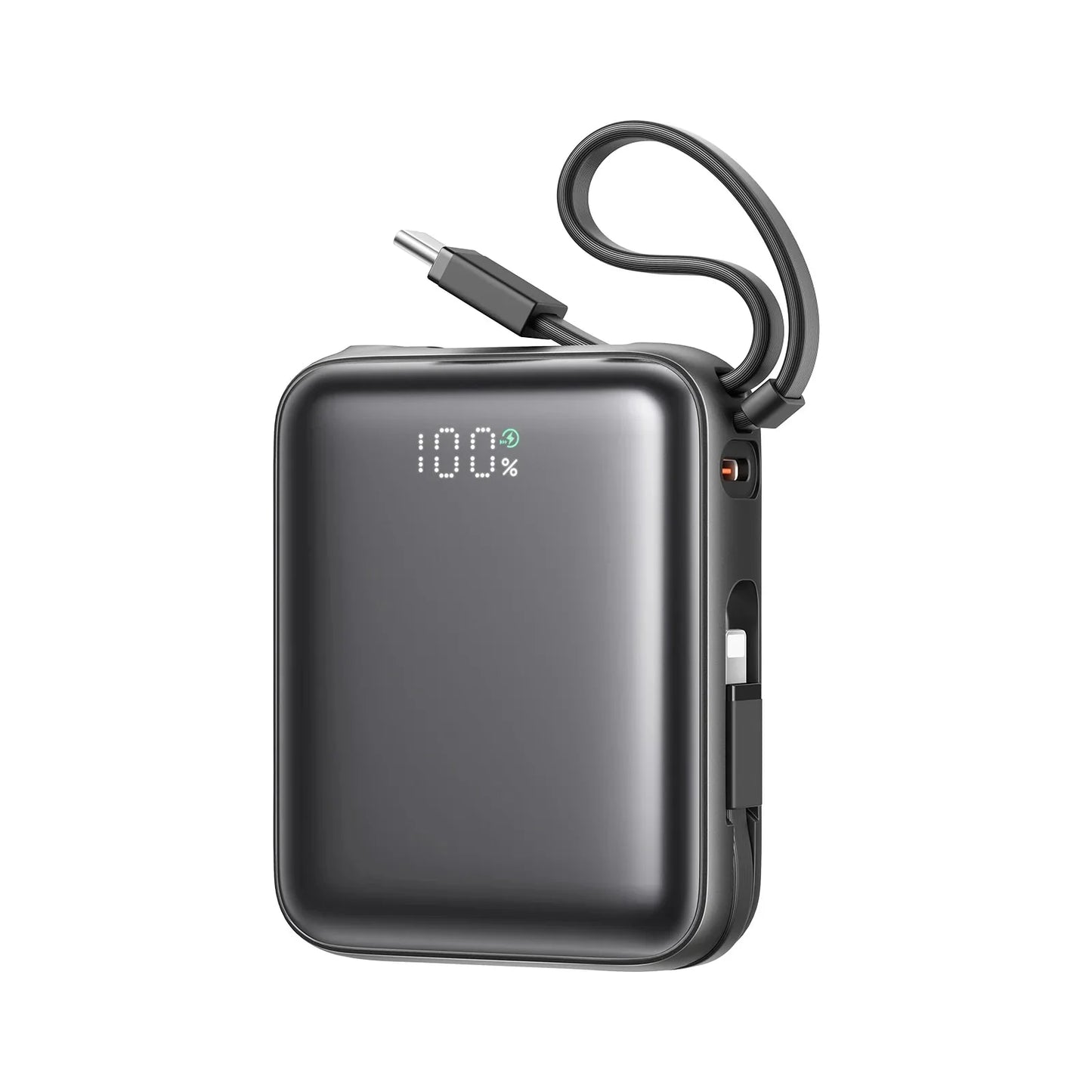 Joyroom JR - PBF27 10000mAh Mini Power Bank – 22.5W Fast Charging, Built - in Dual Cables - Saif Al Najmi KwPower BanksJOYROOMSaif Al Najmi Kwdesert titaniumJoyroom JR - PBF27 10000mAh Mini Power Bank – 22.5W Fast Charging, Built - in Dual Cables