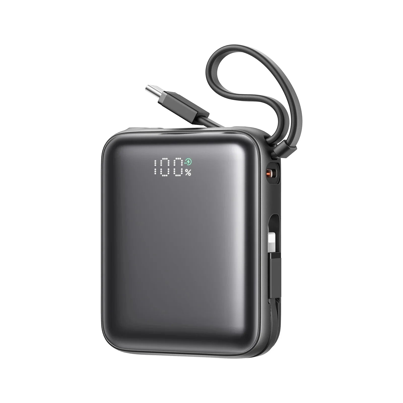 Joyroom JR - PBF27 10000mAh Mini Power Bank – 22.5W Fast Charging, Built - in Dual Cables - Saif Al Najmi KwPower BanksJOYROOMSaif Al Najmi Kwdesert titaniumJoyroom JR - PBF27 10000mAh Mini Power Bank – 22.5W Fast Charging, Built - in Dual Cables