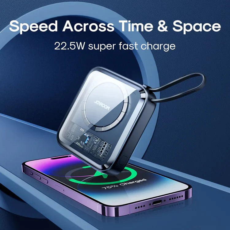 JR - L007 IcySeries 22.5W Magnetic Wireless Power Bank 10000mAh - Saif Al Najmi KwWireless Power BanksJOYROOMSaif Al Najmi KwJR-L007132478JR - L007 IcySeries 22.5W Magnetic Wireless Power Bank 10000mAh - Saif Al Najmi Kw