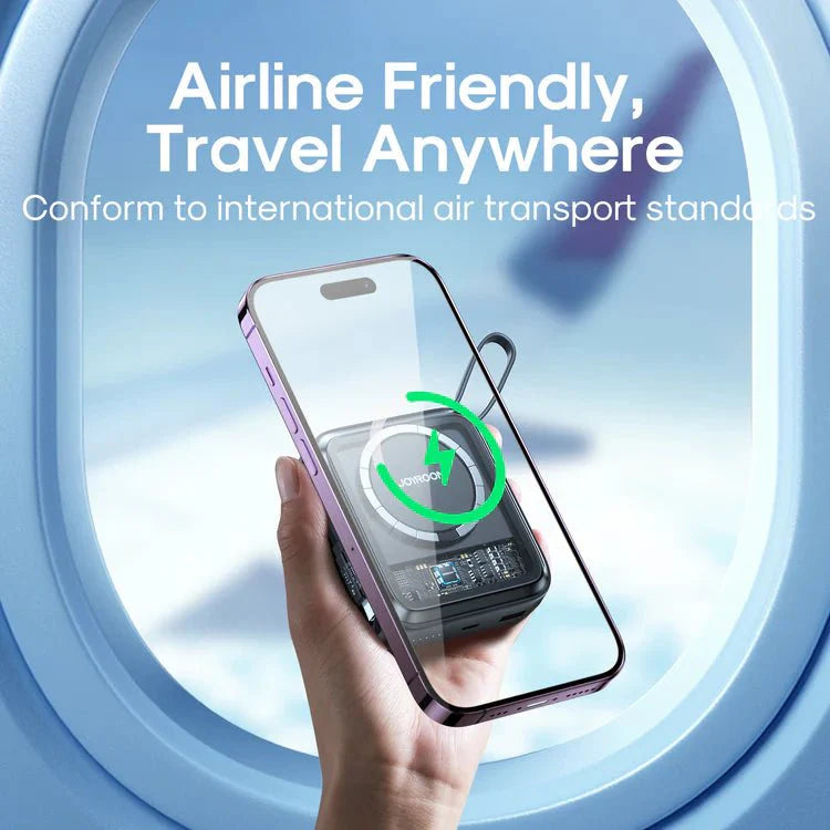 JR - L007 IcySeries 22.5W Magnetic Wireless Power Bank 10000mAh - Saif Al Najmi KwWireless Power BanksJOYROOMSaif Al Najmi KwJR-L007132478JR - L007 IcySeries 22.5W Magnetic Wireless Power Bank 10000mAh - Saif Al Najmi Kw