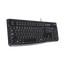 Logitech K120 - Wired / USB 2.0 / Arb/Eng / Black - Keyboard