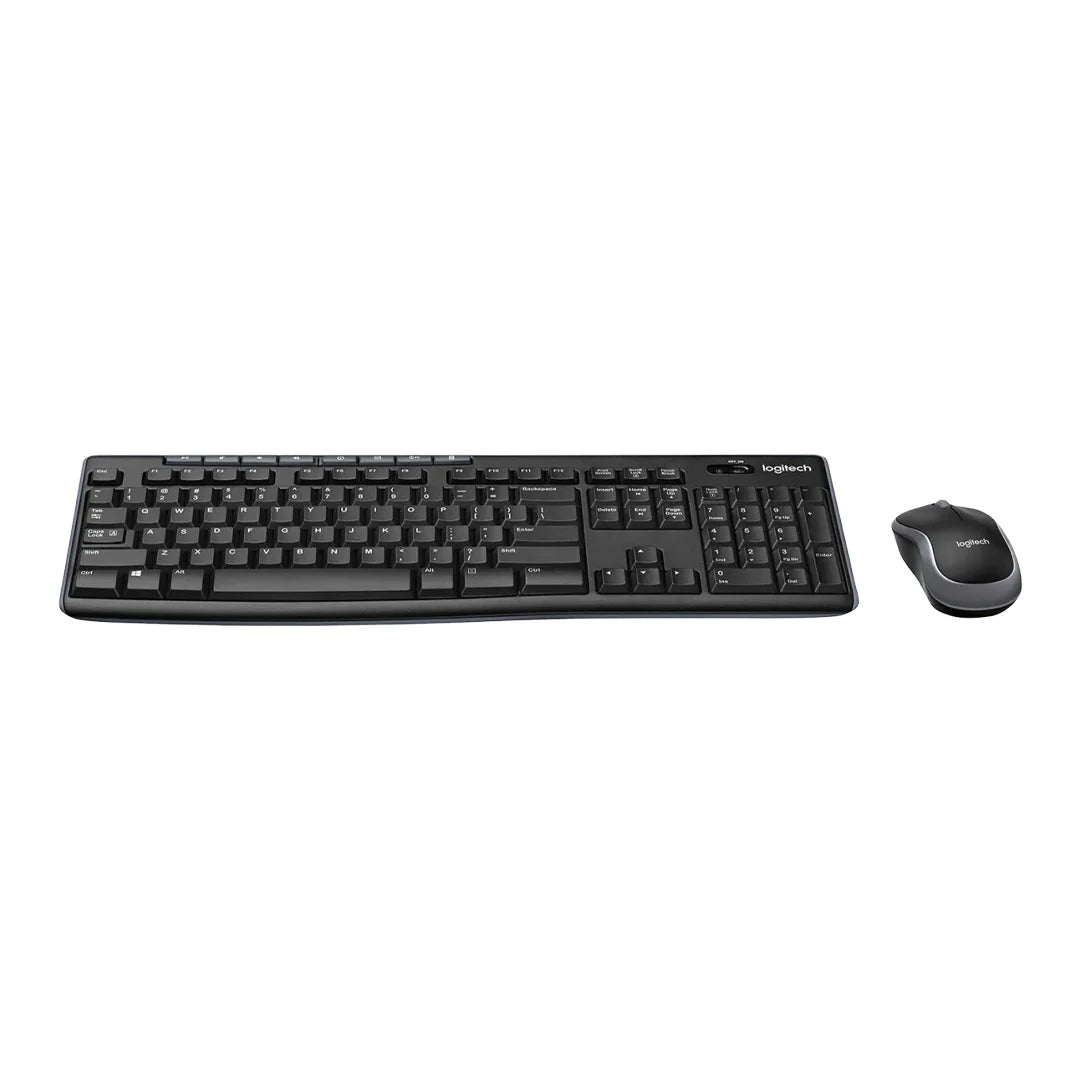 Logitech MK270 - 2.40GHz / Up to 10m / Wi-Fi / Arb/Eng - Keyboard & Mouse Combo