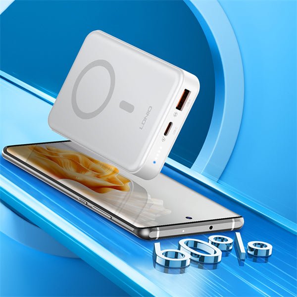 LDNIO PQ16 10000mAh Magnetic Wireless Power Bank – Fast Charging MagSafe Compatible - Saif Al Najmi KwWireless Power BanksLDNIOSaif Al Najmi KwPQ16132565LDNIO PQ16 10000mAh Magnetic Wireless Power Bank – Fast Charging MagSafe Compatible - Saif Al Najmi Kw