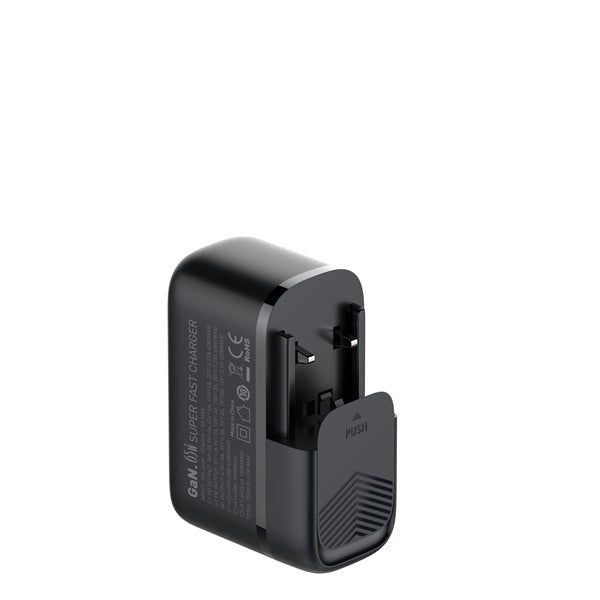 LDNIO Q366 65W GaN Super Fast Charger – Dual Type - C + USB Port - Saif Al Najmi KwChargersLDNIOSaif Al Najmi KwLDNIO Q366 65W GaN Super Fast Charger – Dual Type - C + USB Port