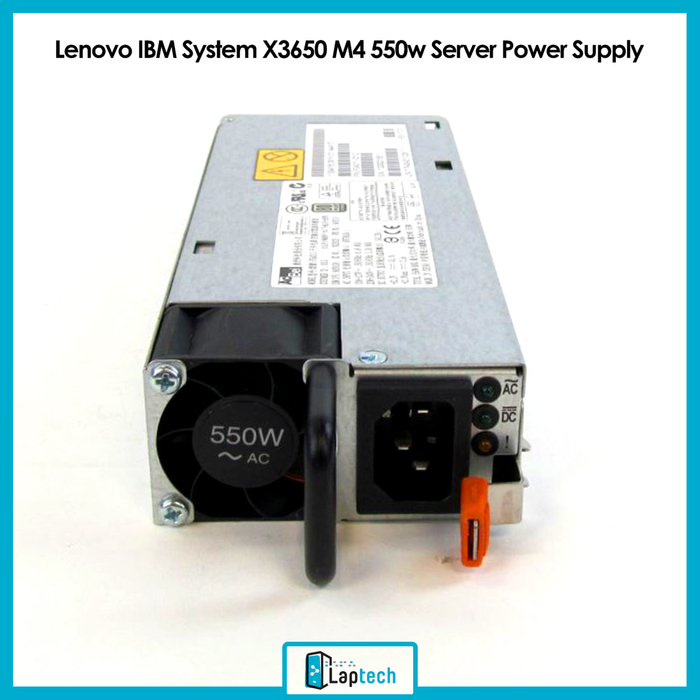 Lenovo 550W Redundant Power Supply - 550W / Hot Plug / Redundant / Power Supply