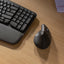 Logitech Lift Vertical Ergonomic Wireless & bluetooth Mouse - Graphite