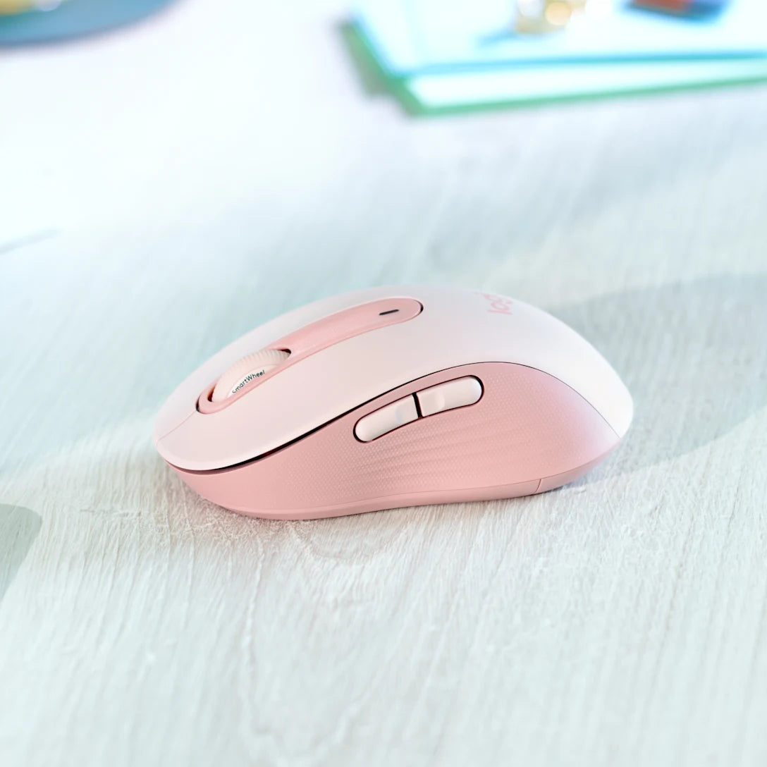 Logitech Signature M650 Wireless BT Mouse (Sixe-S/M)- Rose