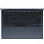 أبل ماك بوك إير - 13.6 بوصة / معالج M4 / معالج مركزي 10 أنوية / معالج رسوميات 8 أنوية / محرك عصبي 16 نواة / ذاكرة وصول عشوائي 16 جيجابايت / قرص صلب SSD بسعة 256 جيجابايت / لغة عربية/إنجليزية / لون أسود / ضمان لمدة عام