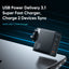 Mcdodo CH2901 140W GaN 5 Pro Dual Type - C + USB Fast Charger - Saif Al Najmi KwChargersMcdodoSaif Al Najmi KwCH2901131460Mcdodo CH2901 140W GaN 5 Pro Dual Type - C + USB Fast Charger - Saif Al Najmi Kw