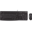 Logitech MK120 - Wired / USB / Quiet Typing / Arb/Eng - Keyboard & Mouse Combo