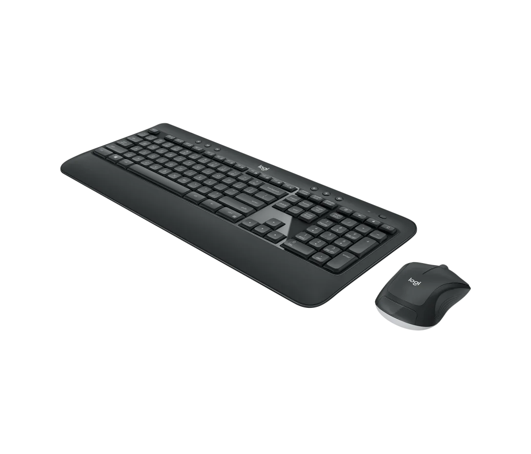 Logitech MK540 Advanced Wireless Combo - 2.40GHz / Up to 10m / USB Wireless Receiver / Arb/Eng / Black - Keyboard & Mouse Combo