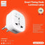 MOXOM Universal Travel Multi Port USB Wall Charger 10A EU Timing luminous conversion plug socket - Saif Al Najmi KwConversion AdapterMOXOMSaif Al Najmi KwMOXOM Universal Travel Multi Port USB Wall Charger 10A EU Timing luminous conversion plug socket - Saif Al Najmi Kw
