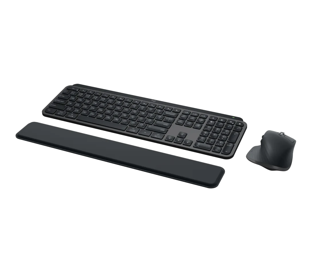 Logitech MX Keys S Keyboard Mouse Combo - Graphite (Eng/Arb)