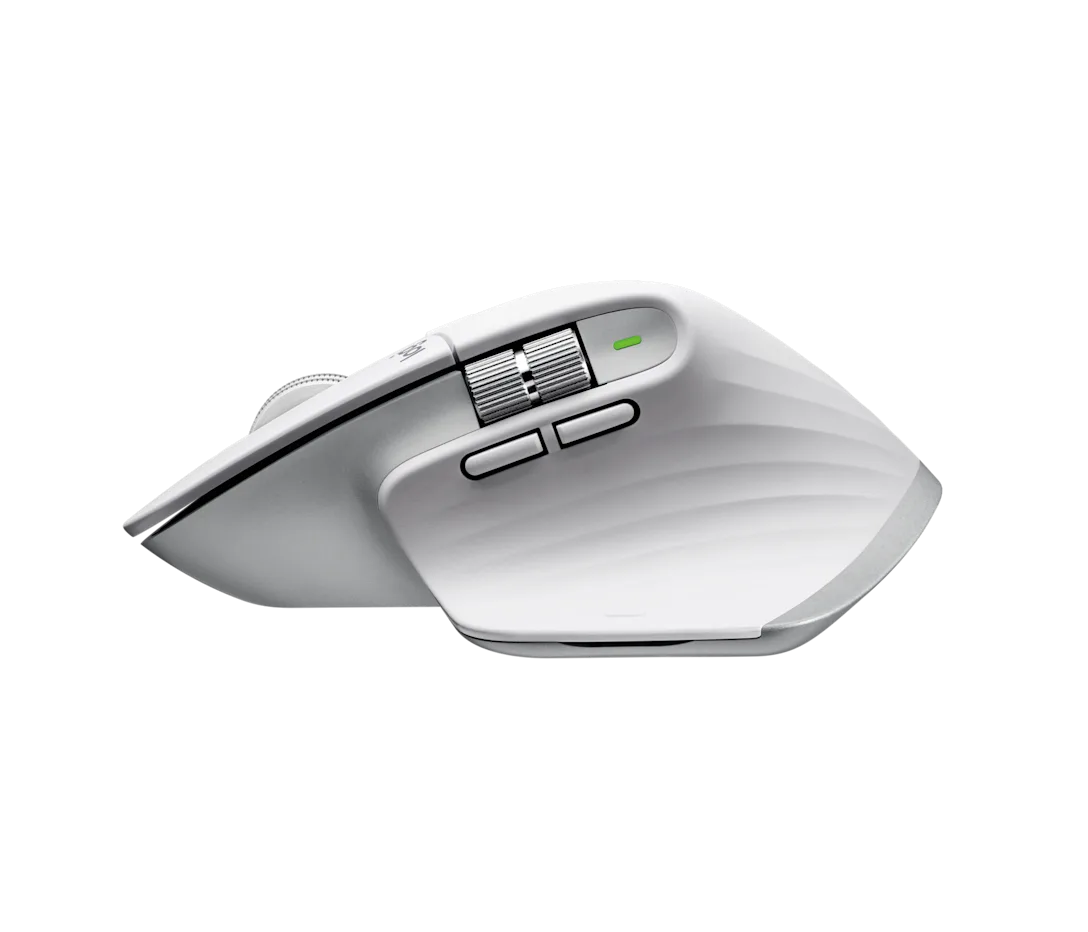 Logitech MX Master 3S Advanced Performance Wireless Mouse - Pale Grey