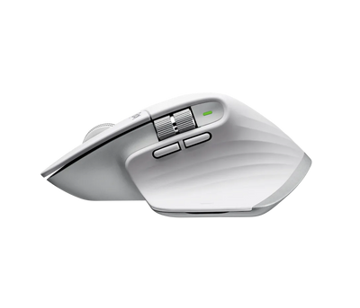 Logitech MX Master 3S Advanced Performance Wireless Mouse - Pale Grey