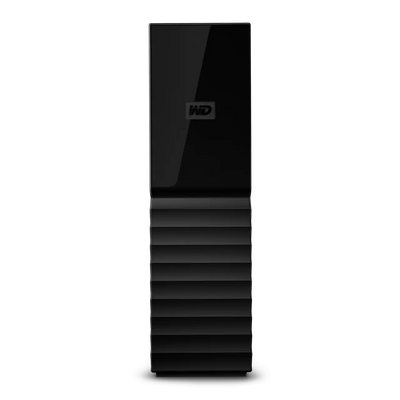 WD My Book - 6TB / Up to 5.0 Gbps / 3.5-inch / USB 3.2 Gen 1 / Black / External Hard Drive